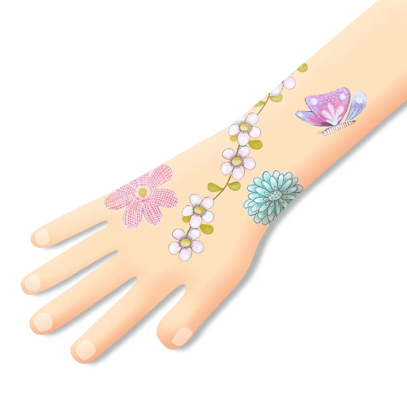 Tatuajes Flores Campestres · DJECO