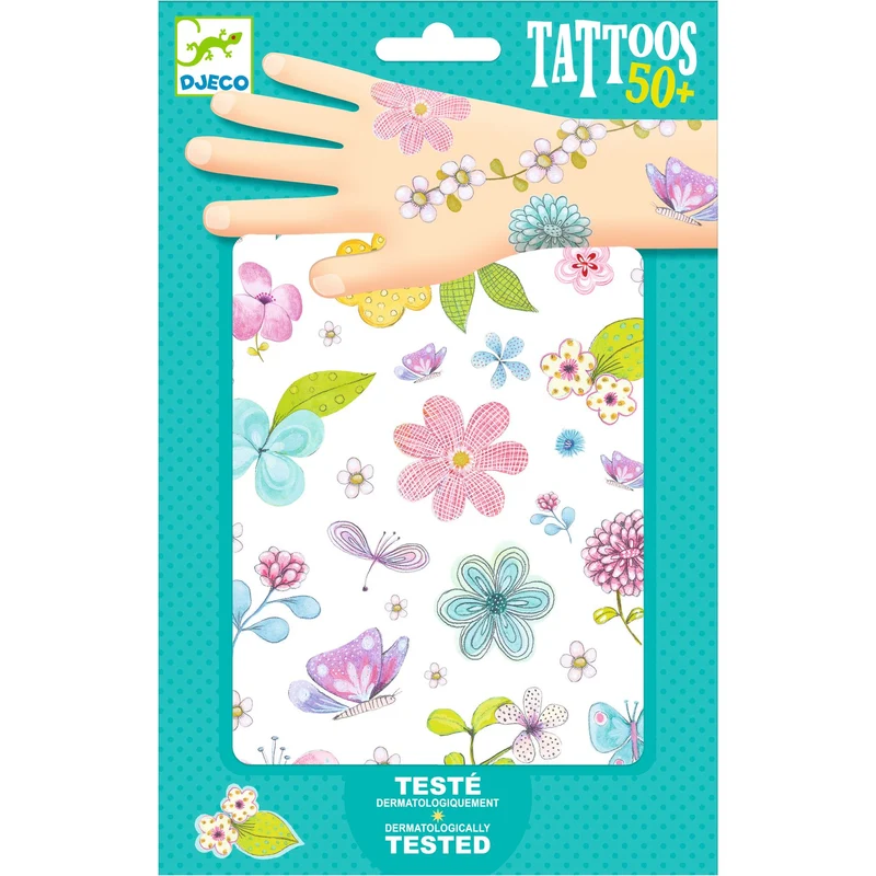 Tatuajes Flores Campestres · DJECO