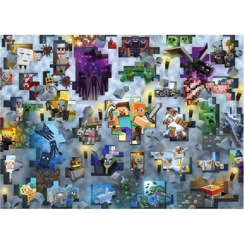 Puzzle Minecraft 1000pzs