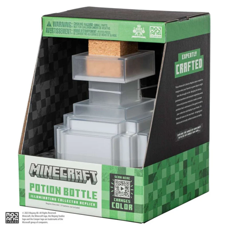 Réplica Poción Luminosa Lámpara - Minecraft