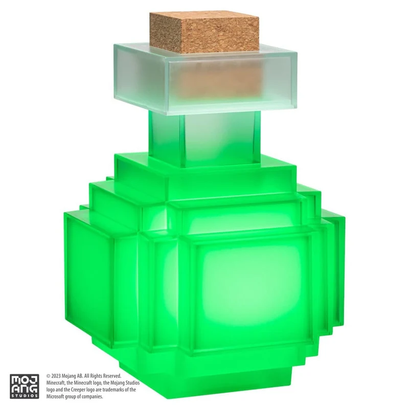 Réplica Poción Luminosa Lámpara - Minecraft