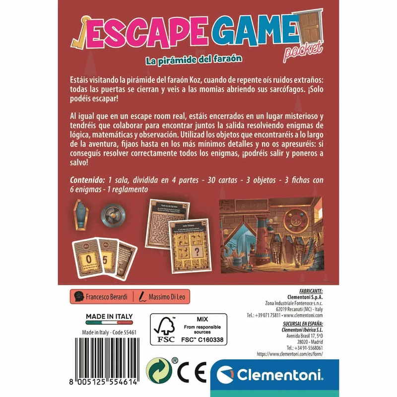 Escape Room - La pirámide del faraón