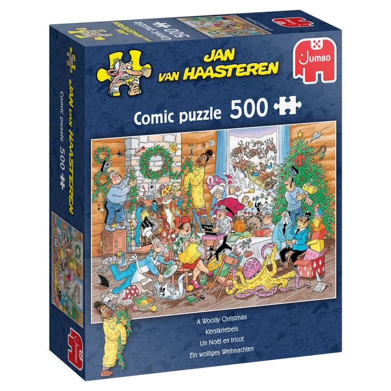 Jan van Haasteren - A Woolly Christmas (500 pieces)