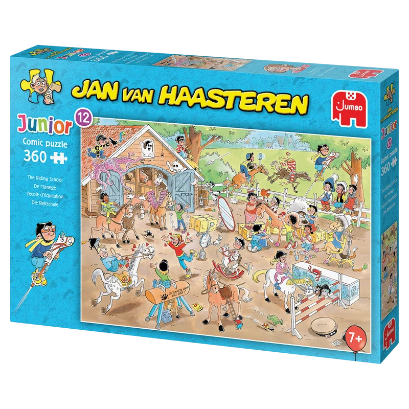 Jan van Haasteren Junior 12 - The Riding School (360 pieces)