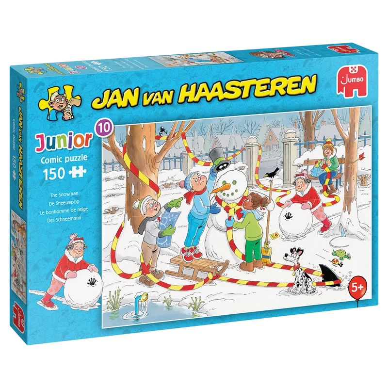 Jan van Haasteren Junior 10 - Snowman (150 pieces)