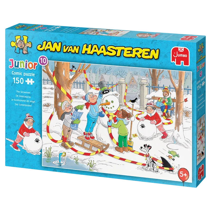 Jan van Haasteren Junior 10 - Snowman (150 pieces)