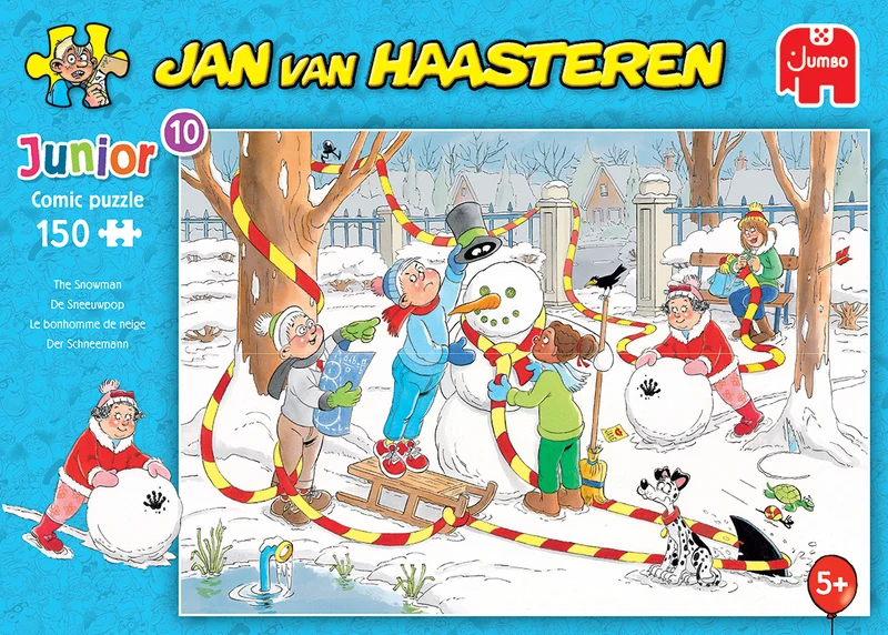 Jan van Haasteren Junior 10 - Snowman (150 pieces)