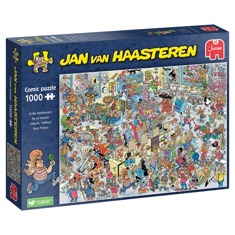 Jan van Haasteren - At the Hairdressers (1000 pieces)