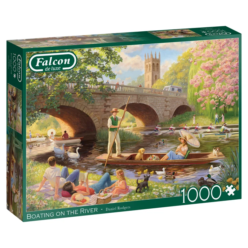 Falcon - Boating on the River (1000 pieces)