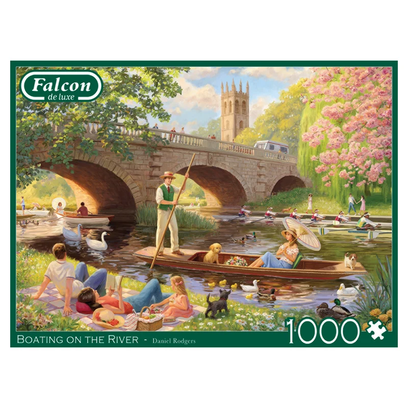 Falcon - Boating on the River (1000 pieces)