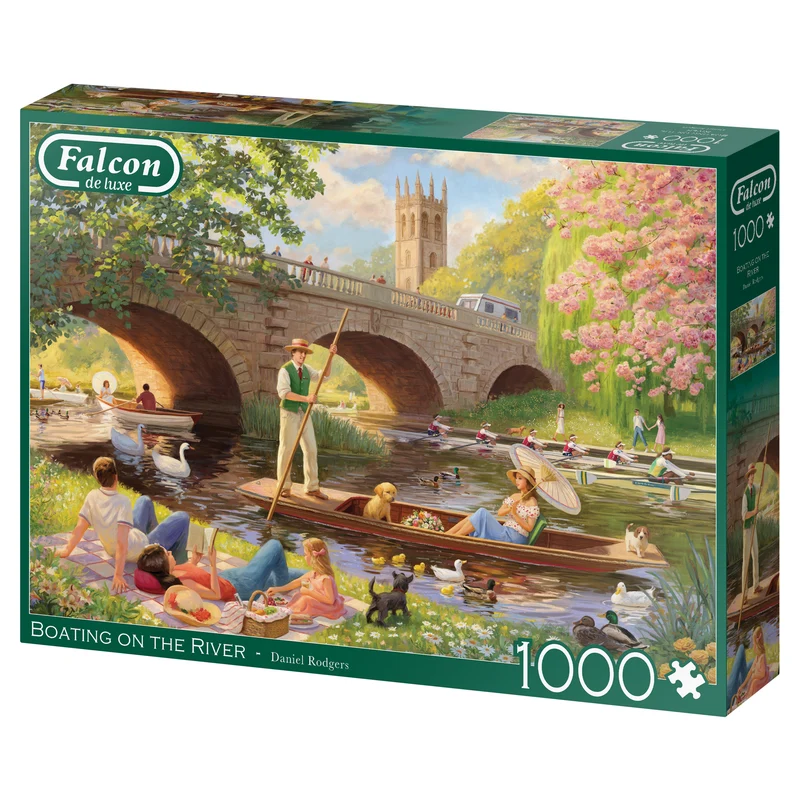 Falcon - Boating on the River (1000 pieces)