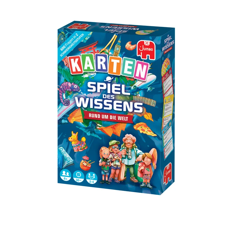 Spiel des Wissens Rund um die Welt Kartenspiel