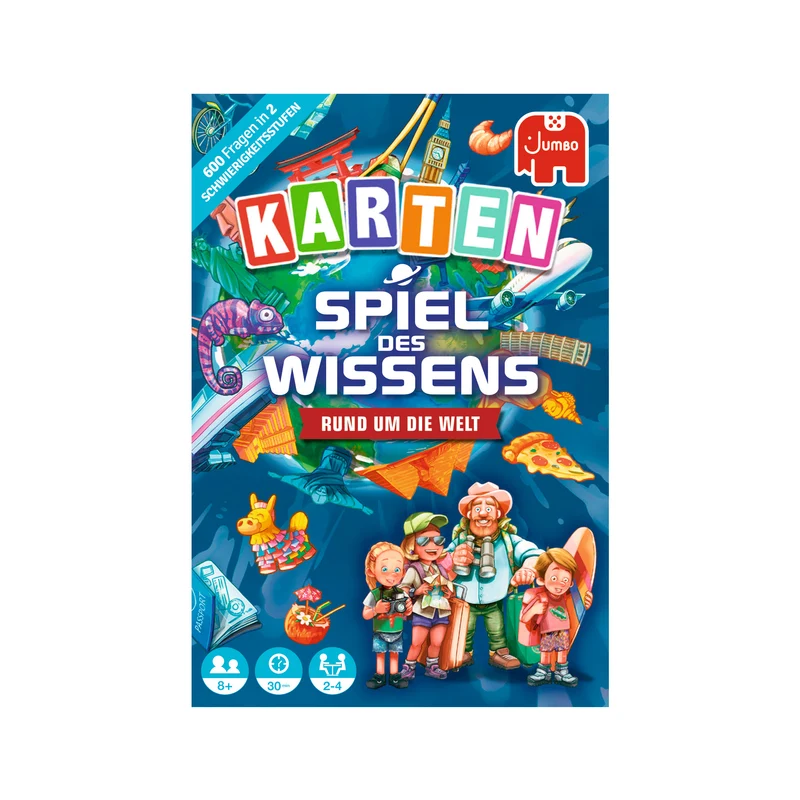Spiel des Wissens Rund um die Welt Kartenspiel