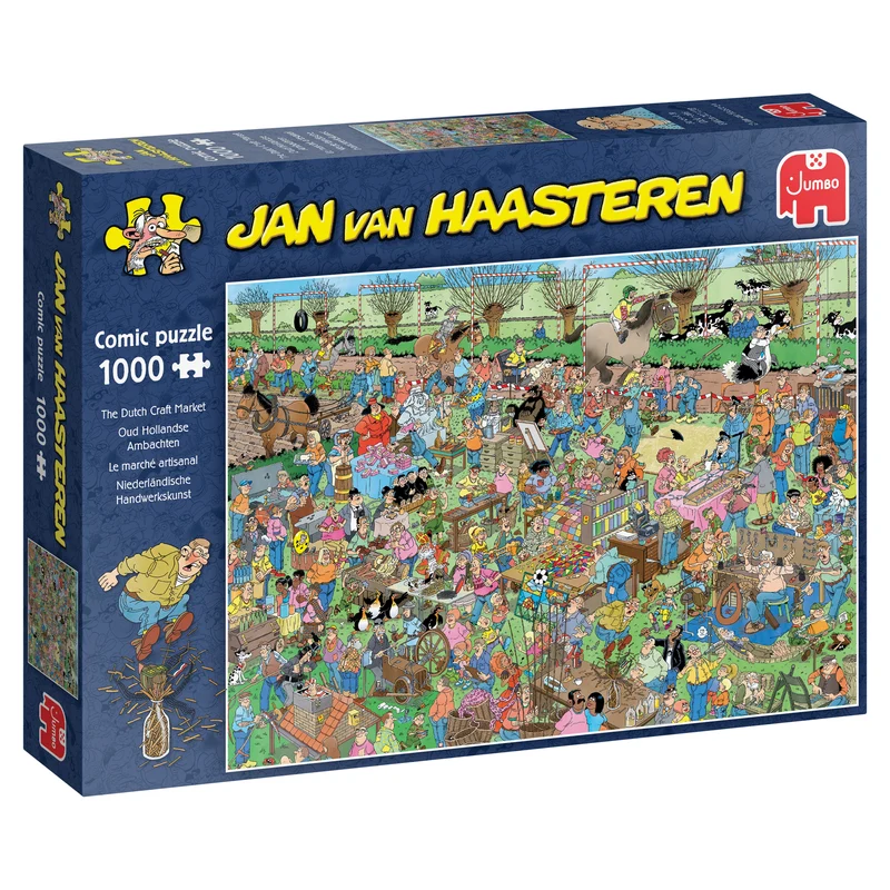 Jan van Haasteren - The Dutch Craft Market (1000 pieces)