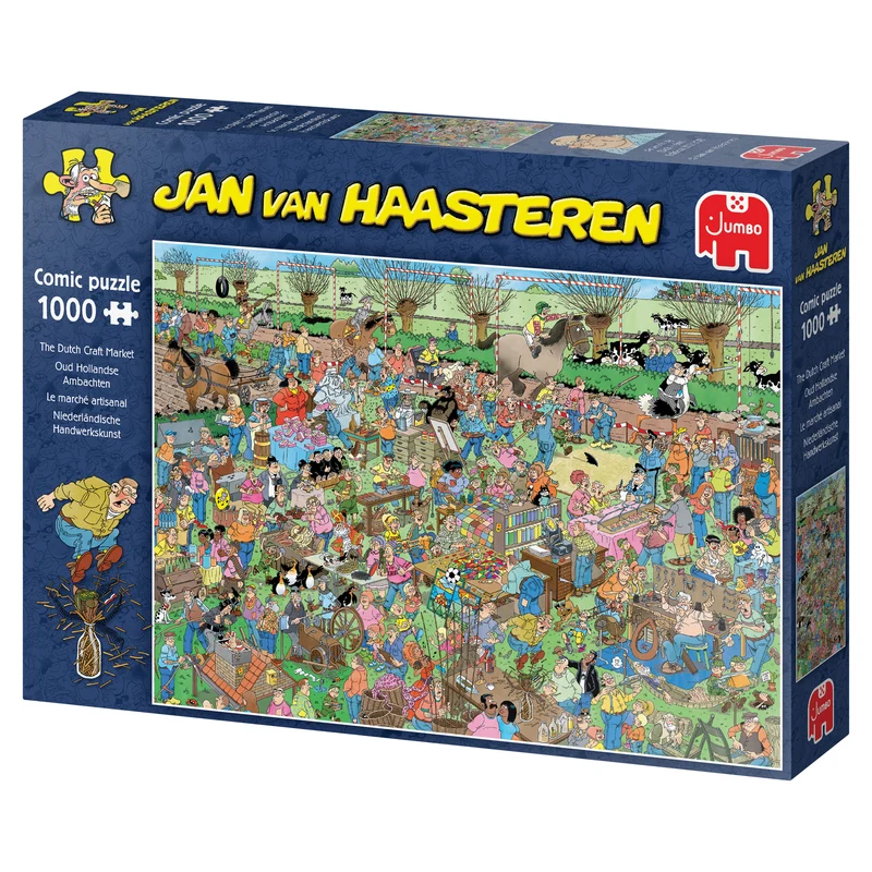Jan van Haasteren - The Dutch Craft Market (1000 pieces)