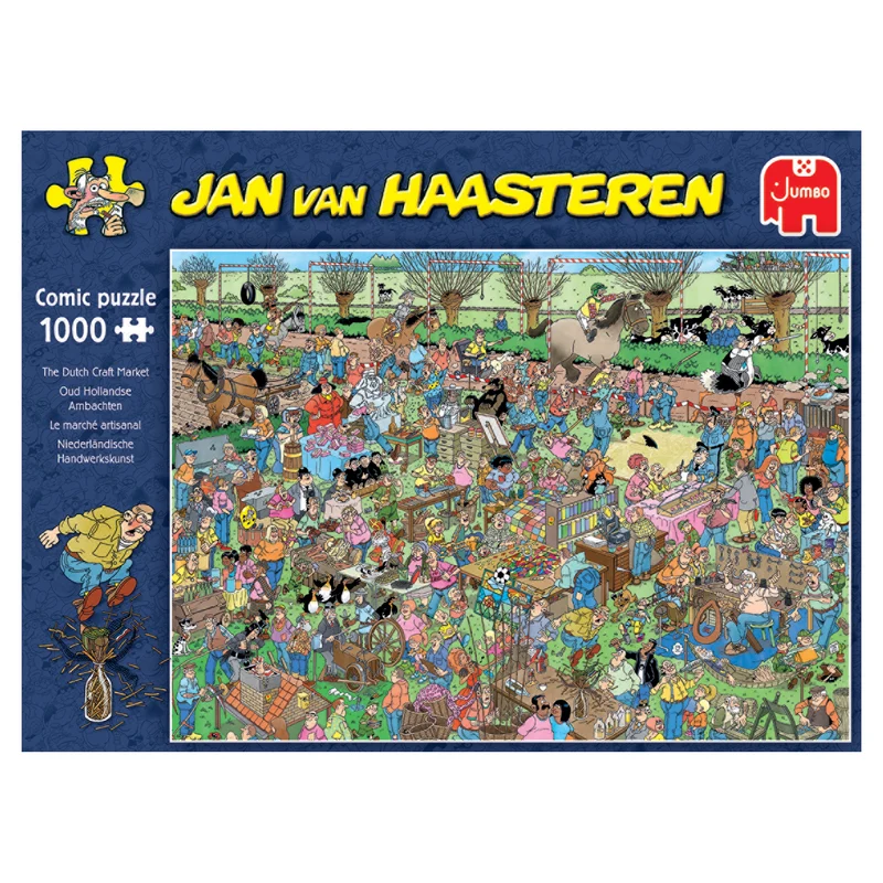 Jan van Haasteren - The Dutch Craft Market (1000 pieces)