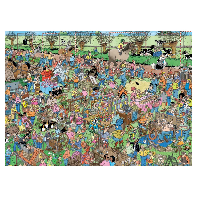Jan van Haasteren - The Dutch Craft Market (1000 pieces)