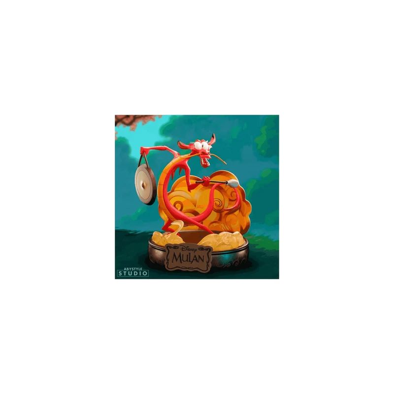 Mushu Figura de Colección Disney ¡El Dragón Guardián de Mulan!