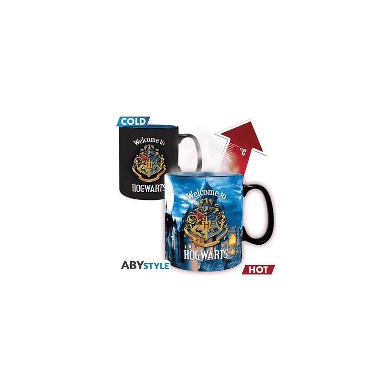 Taza mágica Carta de Hogwarts Harry Potter 460 ml