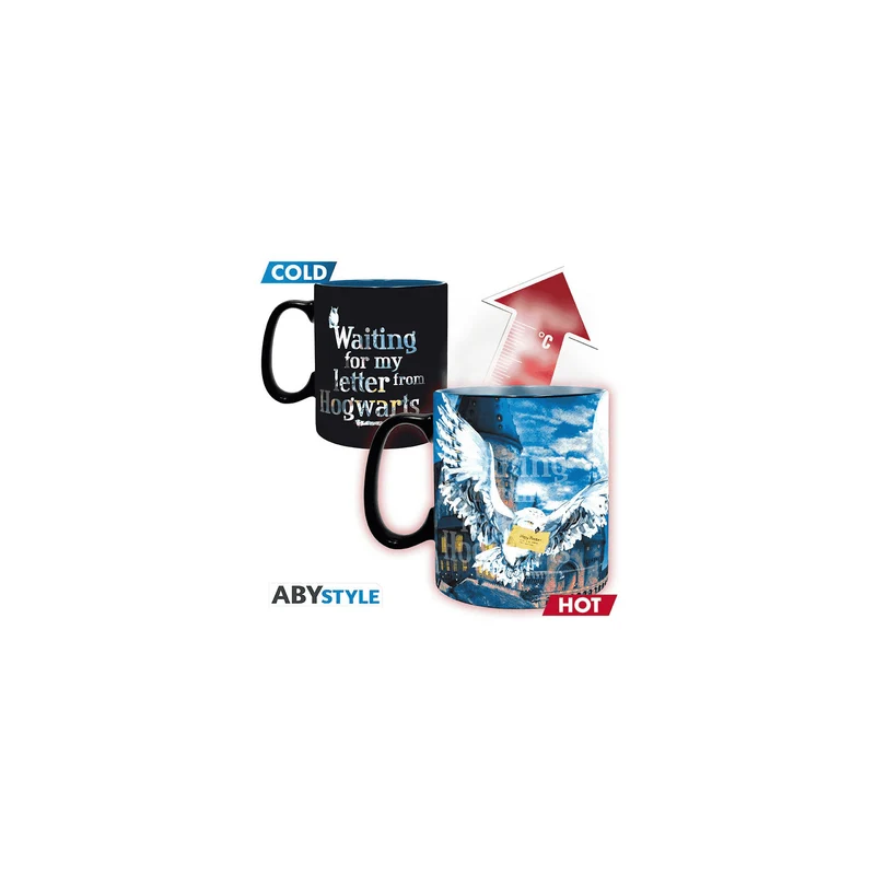 Taza mágica Carta de Hogwarts Harry Potter 460 ml