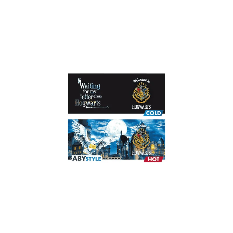 Taza mágica Carta de Hogwarts Harry Potter 460 ml