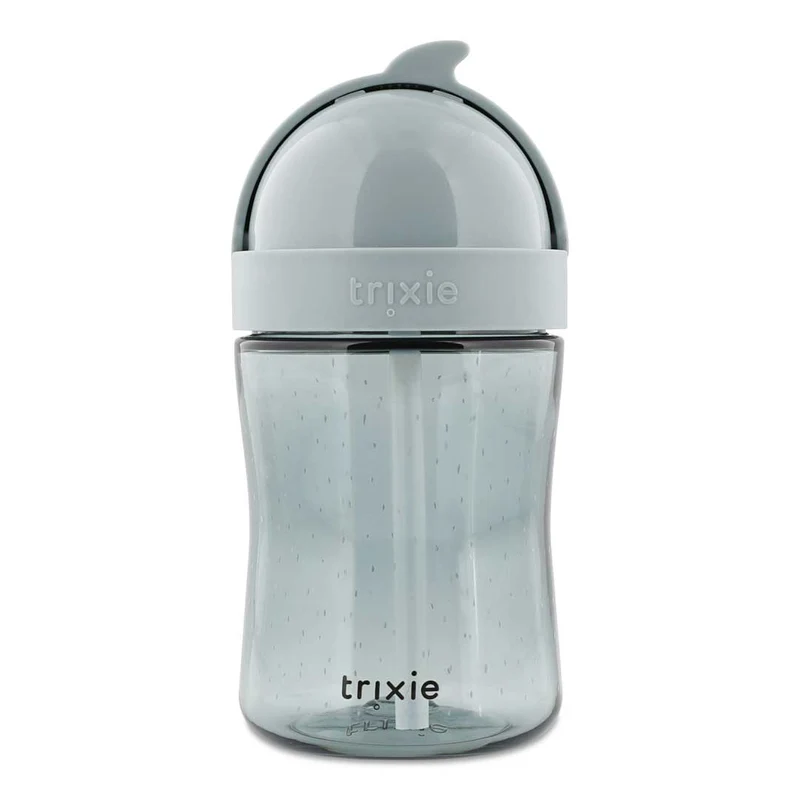 Vaso con pajita Mr. Shark · Trixie