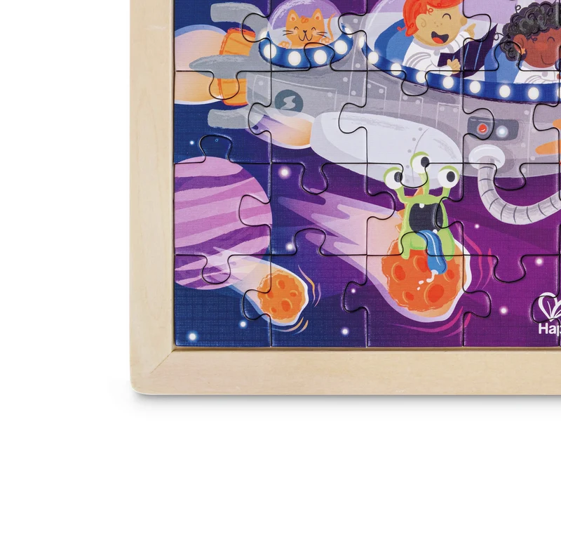 Puzzle amigos del espacio · Hape