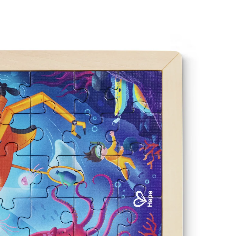 Puzzle rescate del océano · Hape