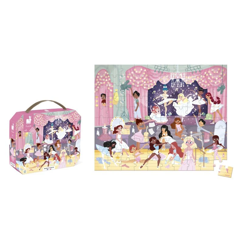 Puzzle 100 piezas - Las Bailarinas · Janod