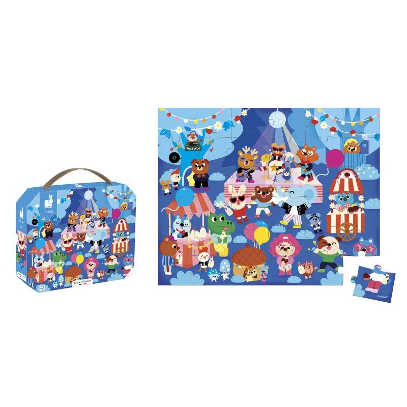 Puzzle Fiesta 36 piezas · Janod