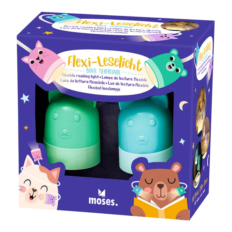 Luz de lectura flexible · Moses