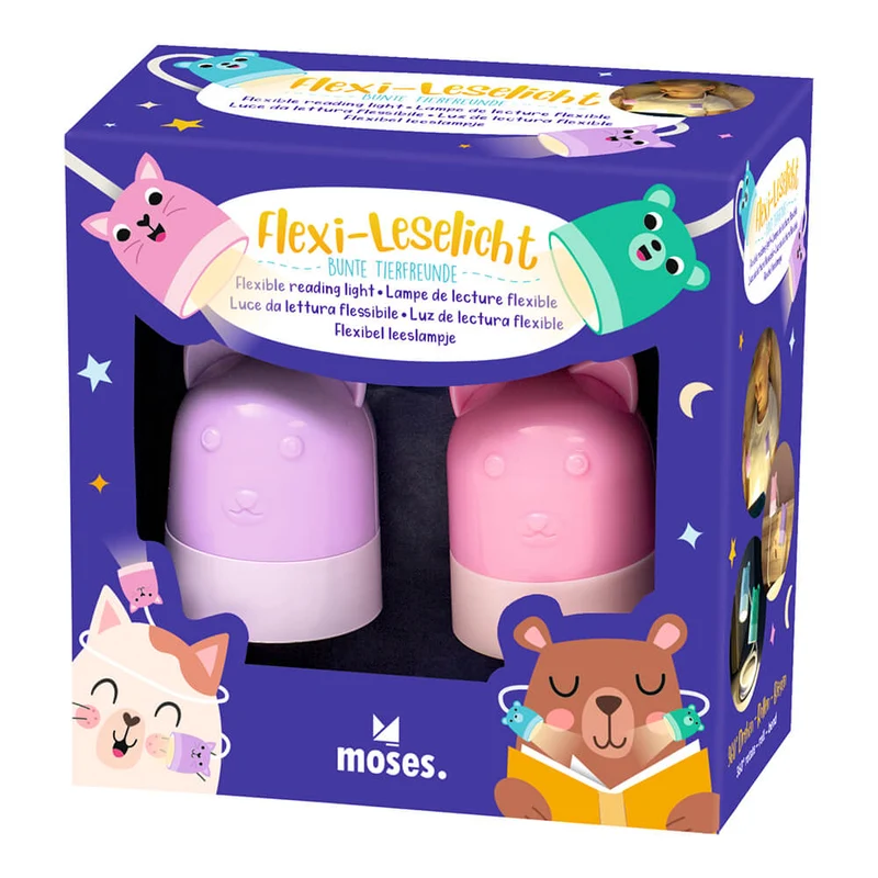 Luz de lectura flexible · Moses