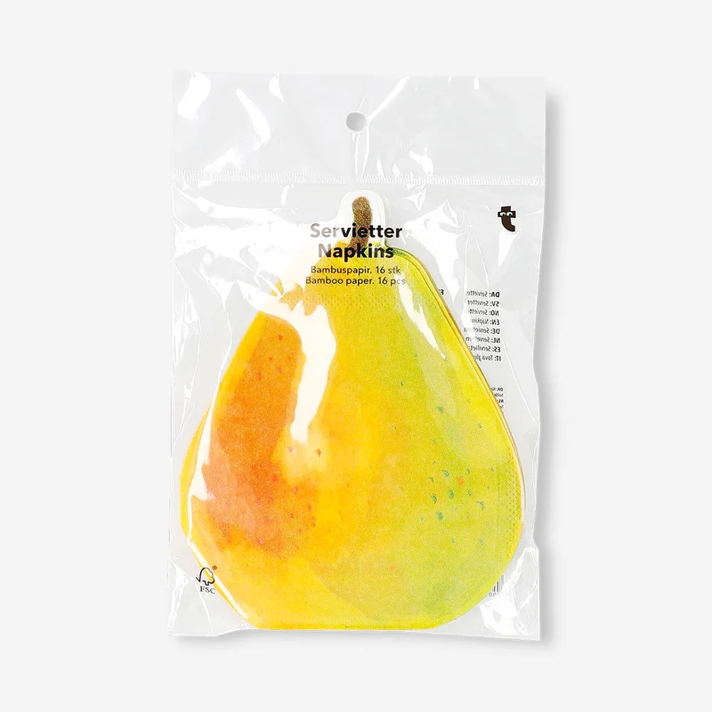 Pear napkins - 16 pcs