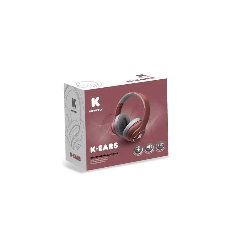 K-Ears Bluetooth Rojo · Kidywolf