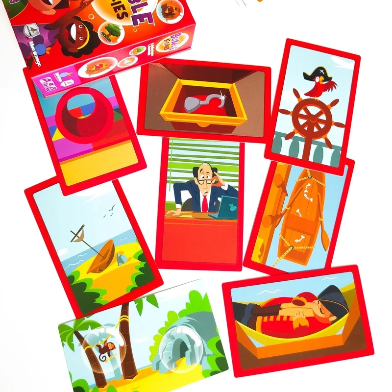 Mundo Burbujas - Juego de mesa - Mercurio - 1-2 jugadores - 4+ años - 10 min