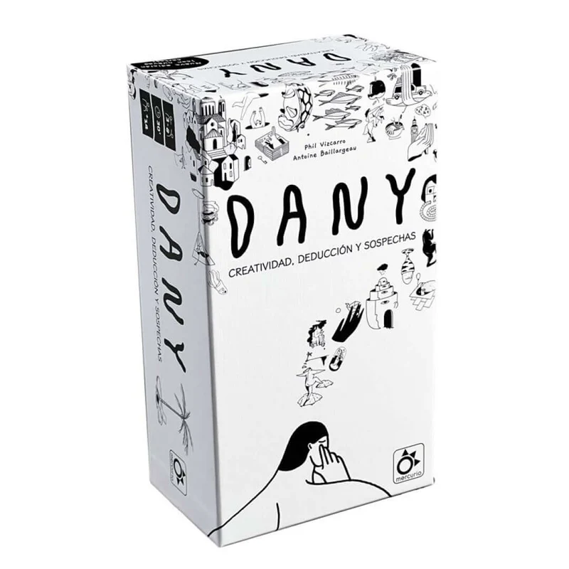 Dany - Juego de mesa - Mercurio - 3-8 jugadores - 14+ años - 30 min