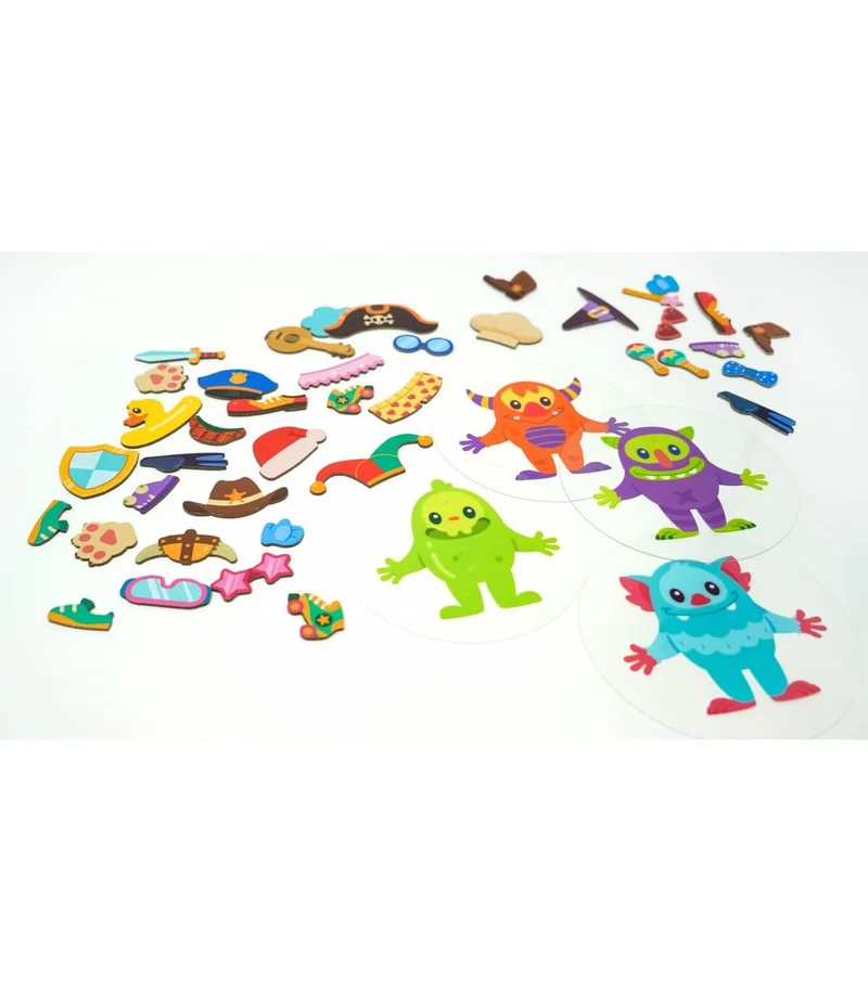 COSTU' MONSTERS - Juego de mesa - Atomo - 2-6 jugadores - 5+ años - 20 min