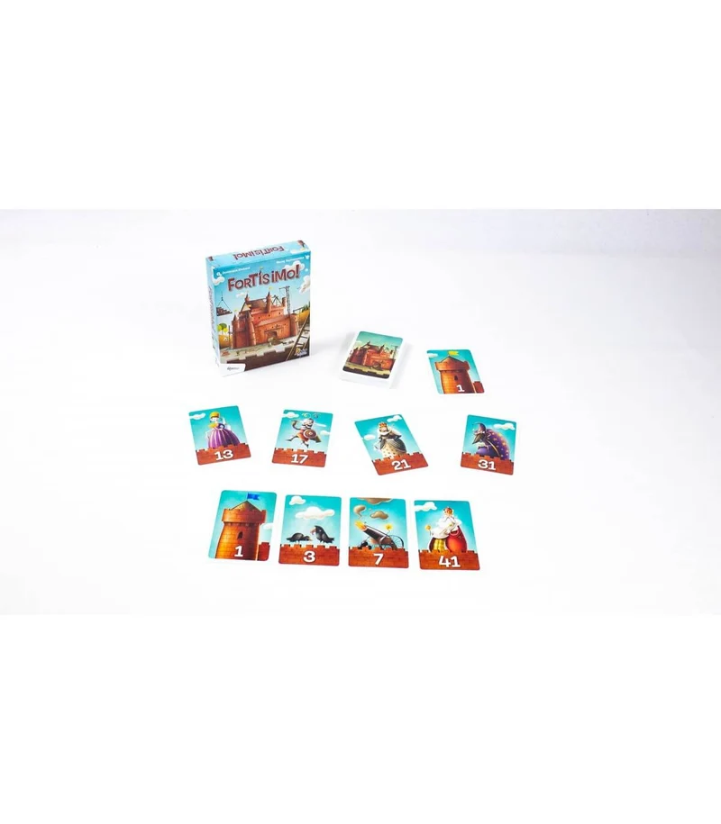 Fortisimo - Juego de mesa - Atomo - 2-4 jugadores - 6+ años - 20 min