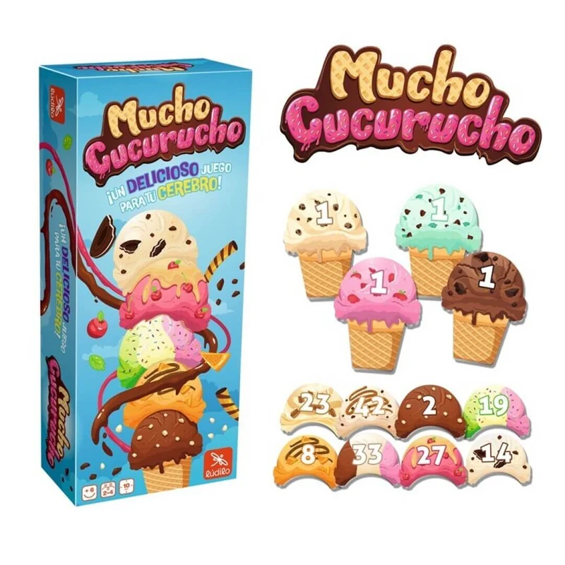 Mucho Cucurucho - Juego de mesa - Ludilo - 2-4 jugadores - 6+ años - 15 min