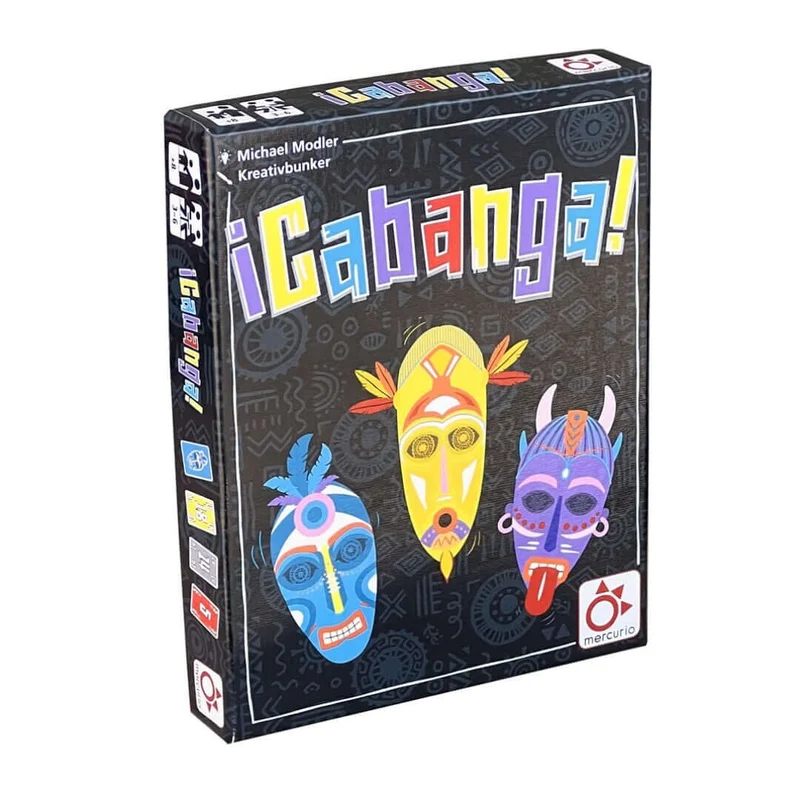 Cabanga - Juego de mesa - Mercurio - 3-6 jugadores - 8+ años - 20 min