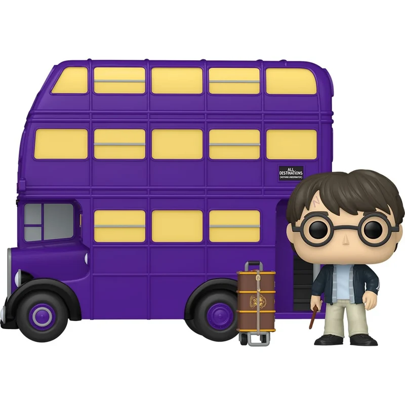 Funko Pop Rides Super Deluxe: Harry Potter - Harry con Autobus Nocturno