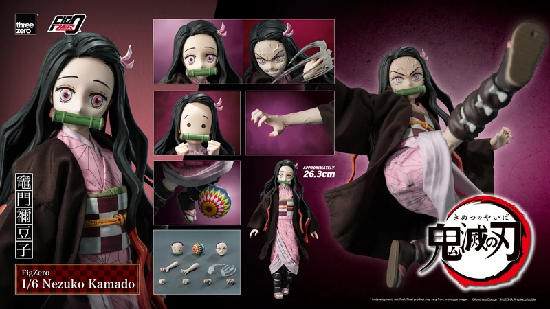 Threezero Figzero: Demon Slayer - Nezuko Kamado Escala 1/6