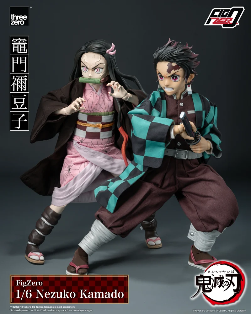 Threezero Figzero: Demon Slayer - Nezuko Kamado Escala 1/6