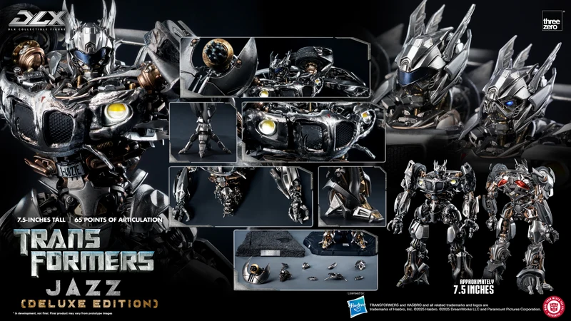 Threezero Dlx Series: Transformers 2007 - Jazz Deluxe