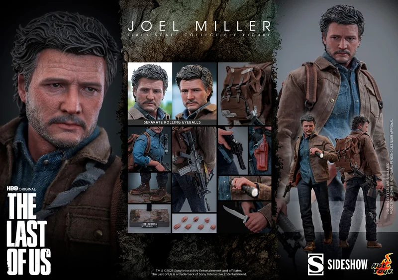 Hot Toys Television Masterpiece Series: The Last of Us - Joel Miller Escala 1/6