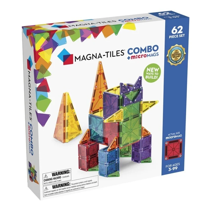 Magna-T Combo + MicroMags Set 62 piezas