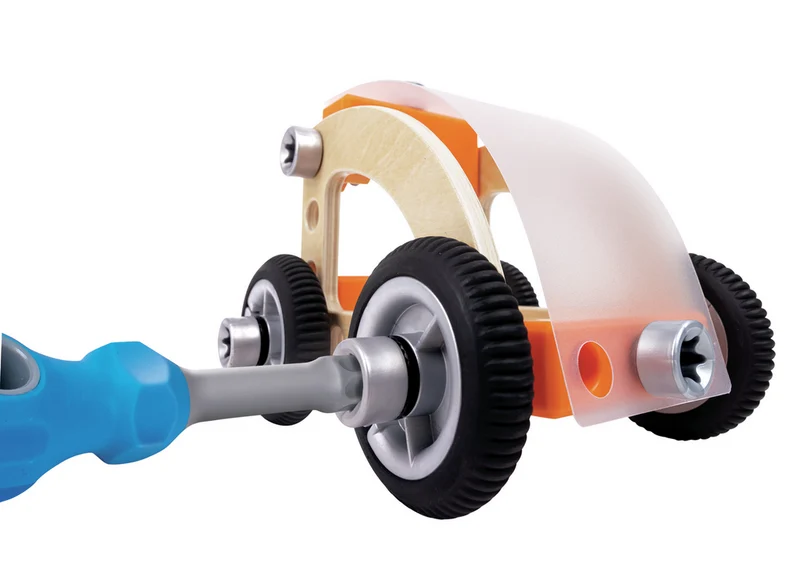 Build, "n" Drive Car Set · Hape