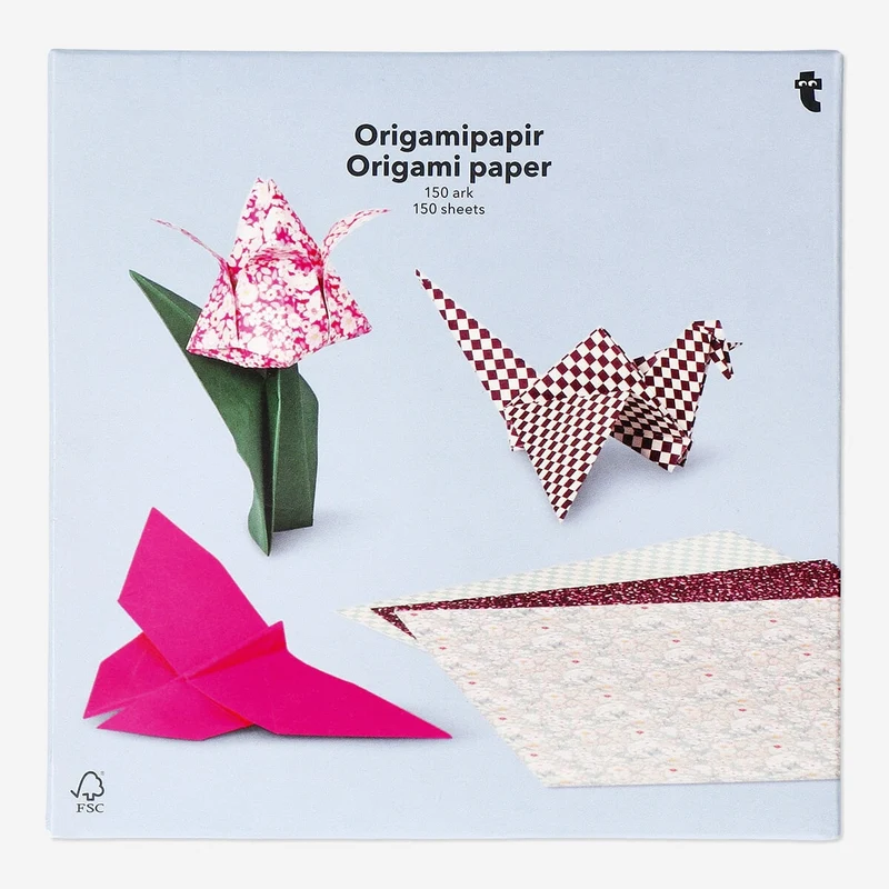 Origami paper - 150 pcs