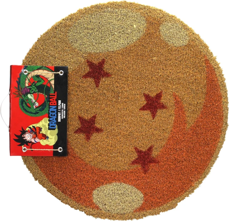 Felpudo Redondo Bola de Dragón 4 Estrellas - Dragon Ball