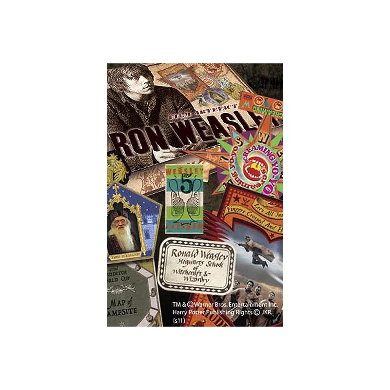 Caja de Recuerdos Ron Weasley - Harry Potter